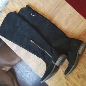 COPY - Born knee high suede boots